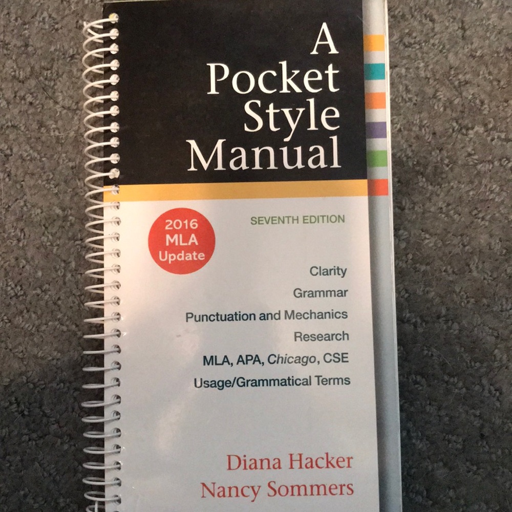 Pocket Style Manual